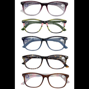 Hummingbird 5-pack Set The Madison Blue Light Readers Assorted